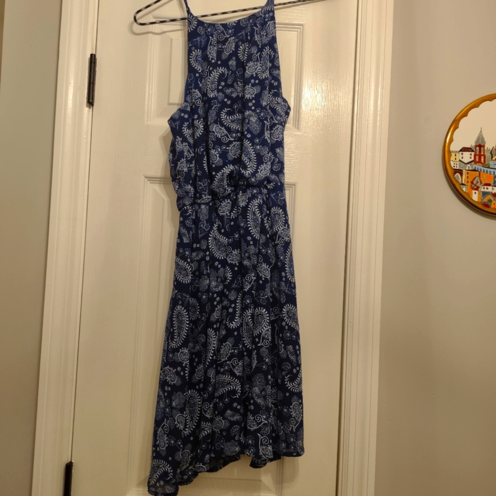 Blue Floral small dress